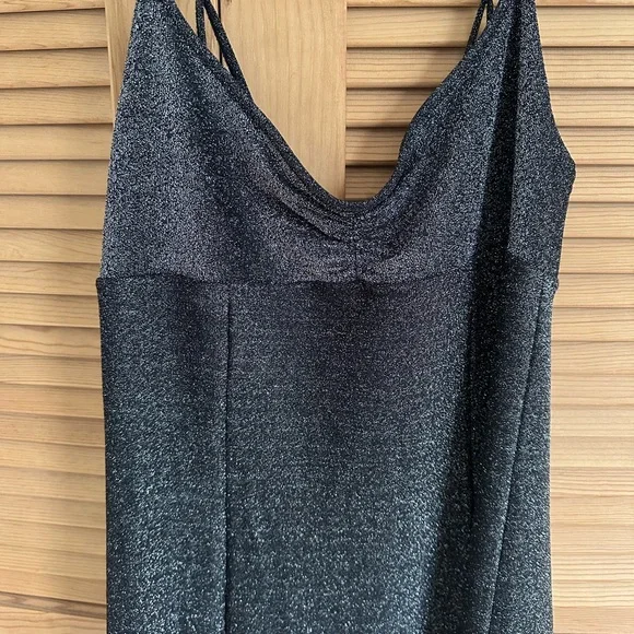 NWT Urban Outfitters Arna Sparkle Midi Slip Dress - Picture 7 of 9